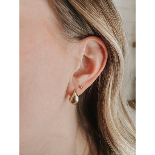 Scottie Hoop Earrings