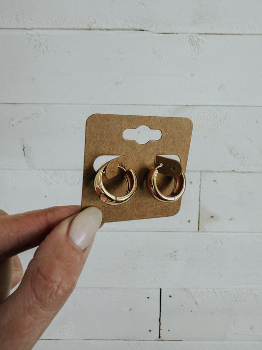 Remi Hoop Earrings Gold