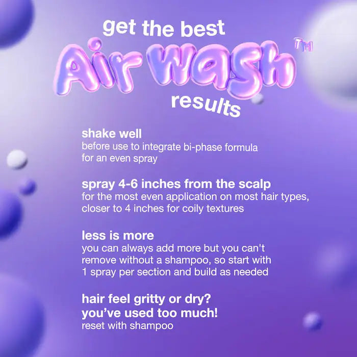 K18 AirWash Non-Aerosol Dry Shampoo