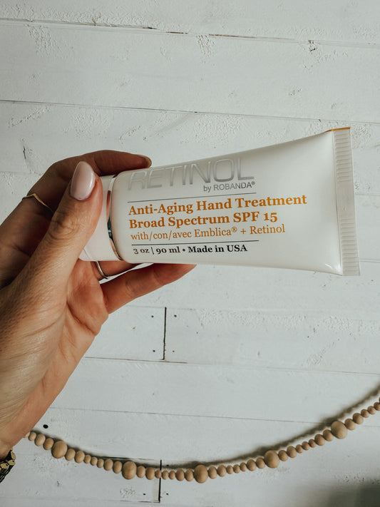 Retinol Anti Aging Hand Treatment (Spf 15)