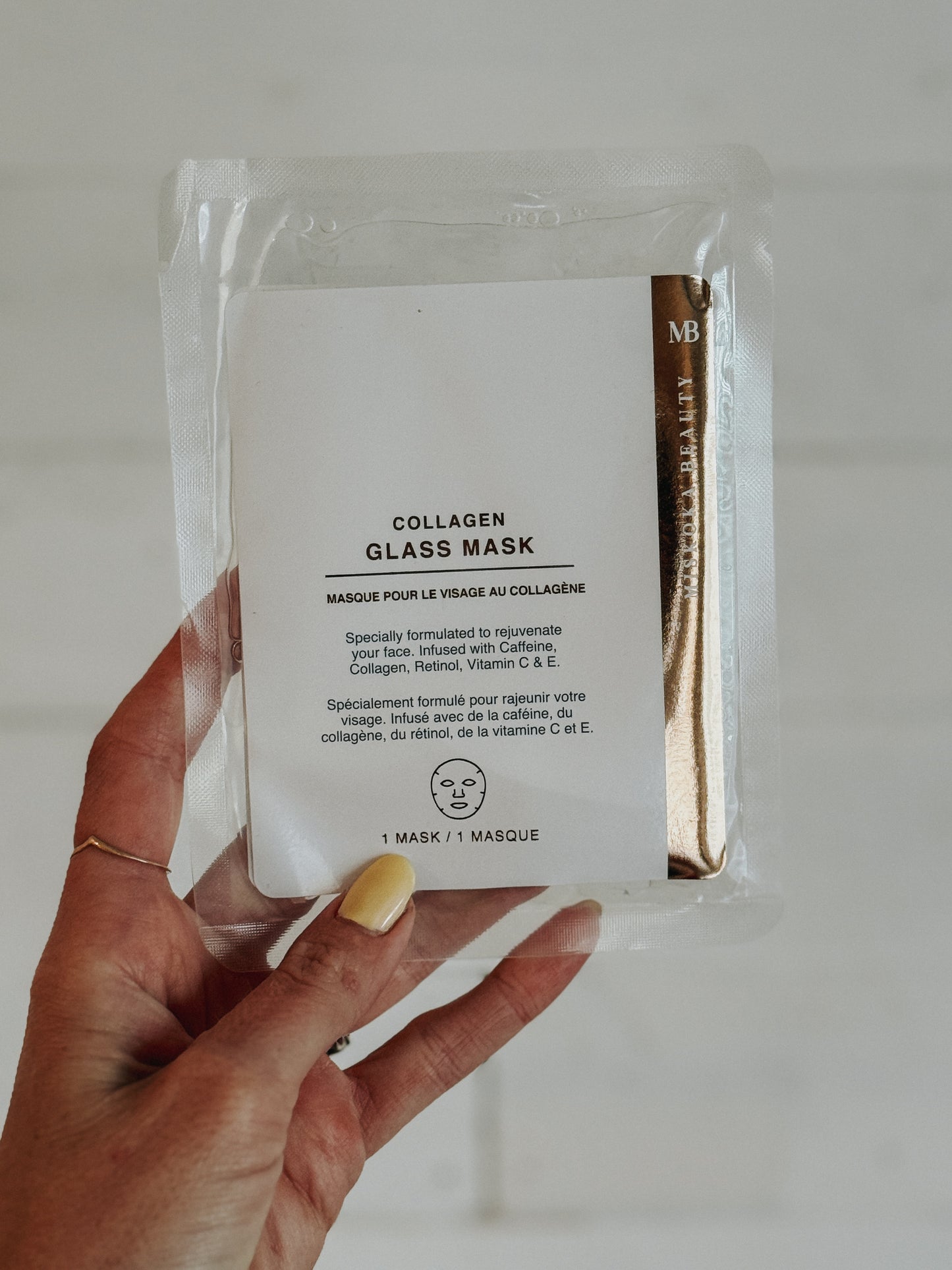 Collagen Glass Masks - Individual