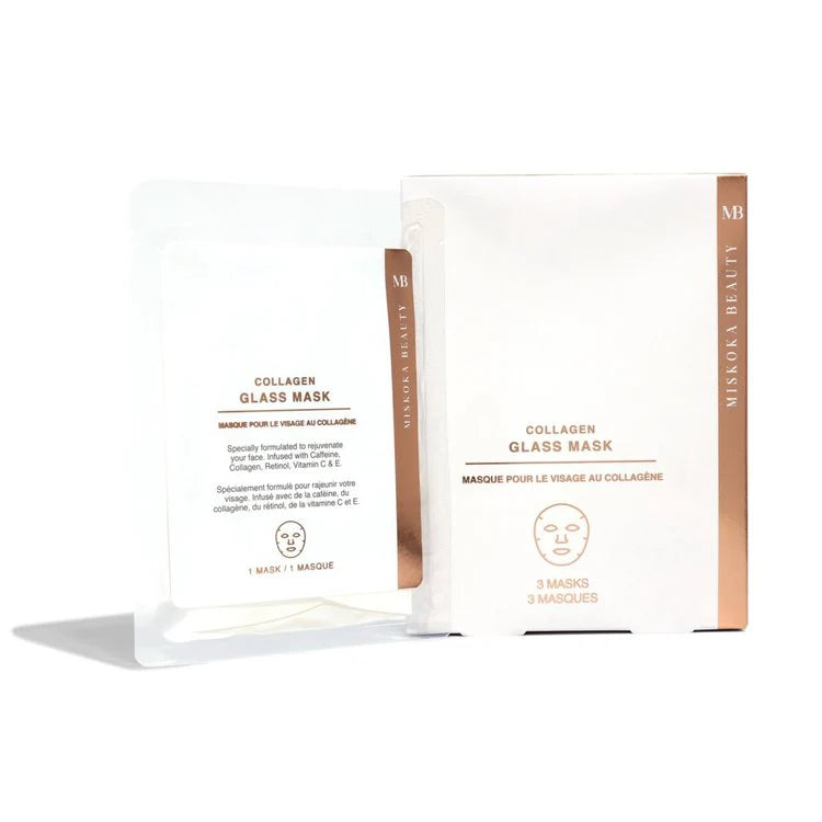 Collagen Glass Masks 3 pack