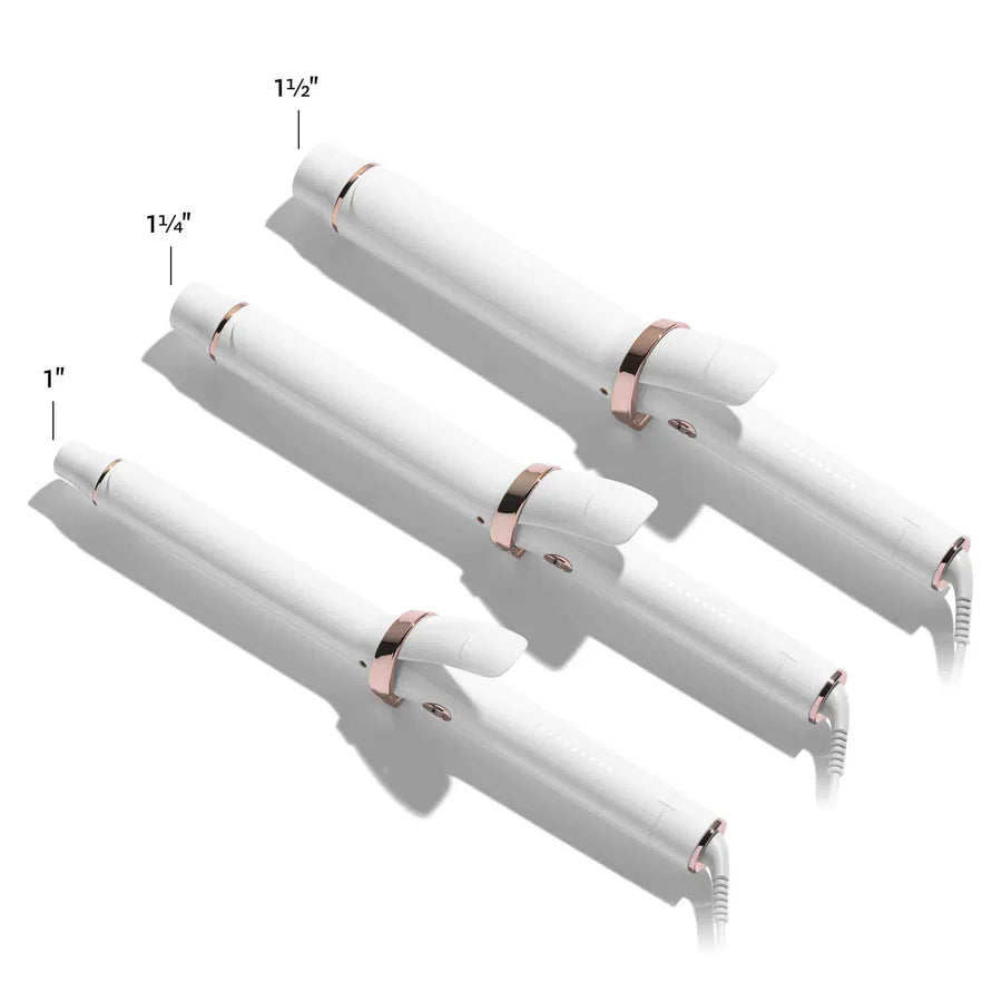 SINGLEPASS CURL Ceramic Curling Iron - White