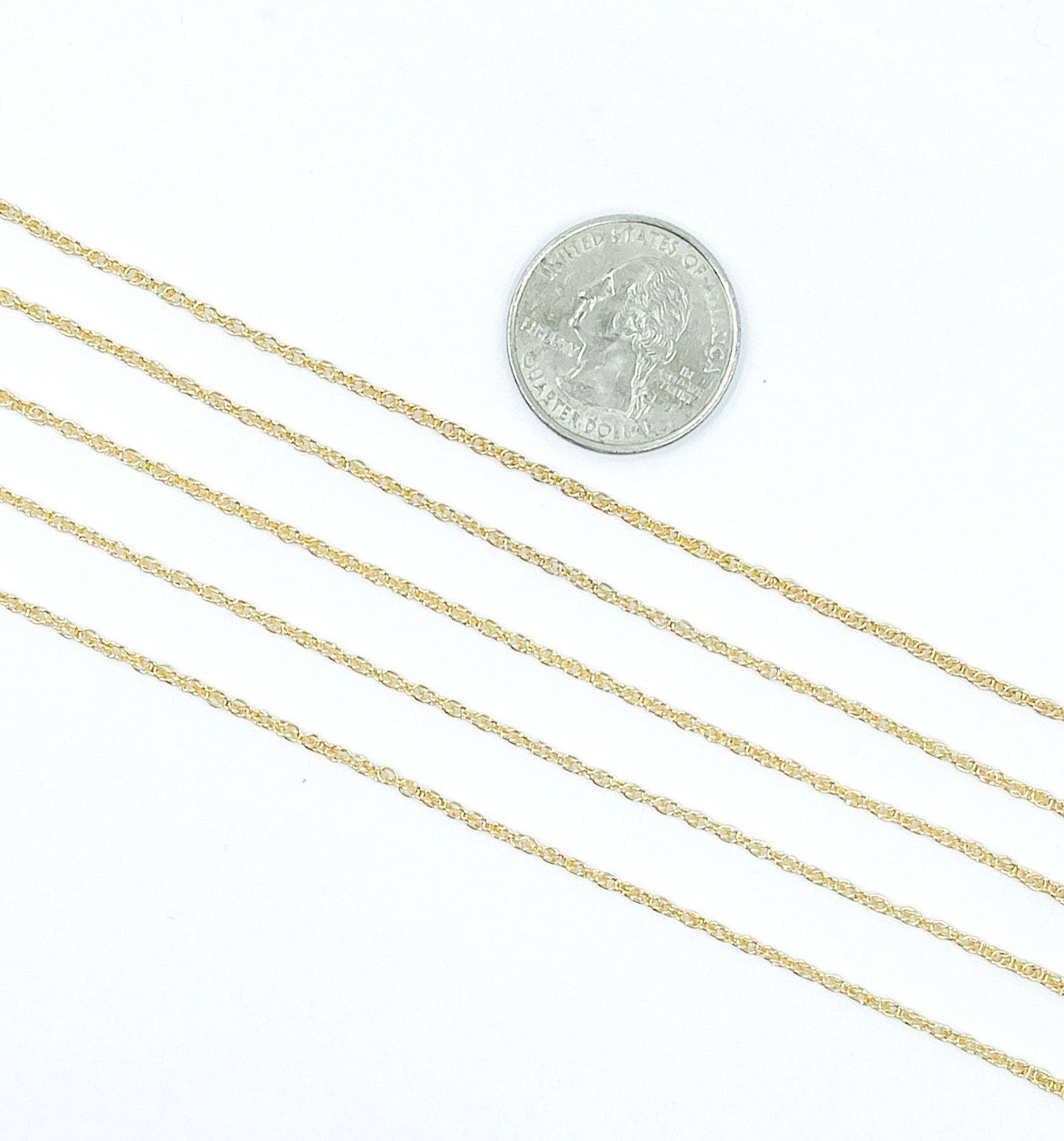 14K Gold Filled Rope Chain. 013RGF