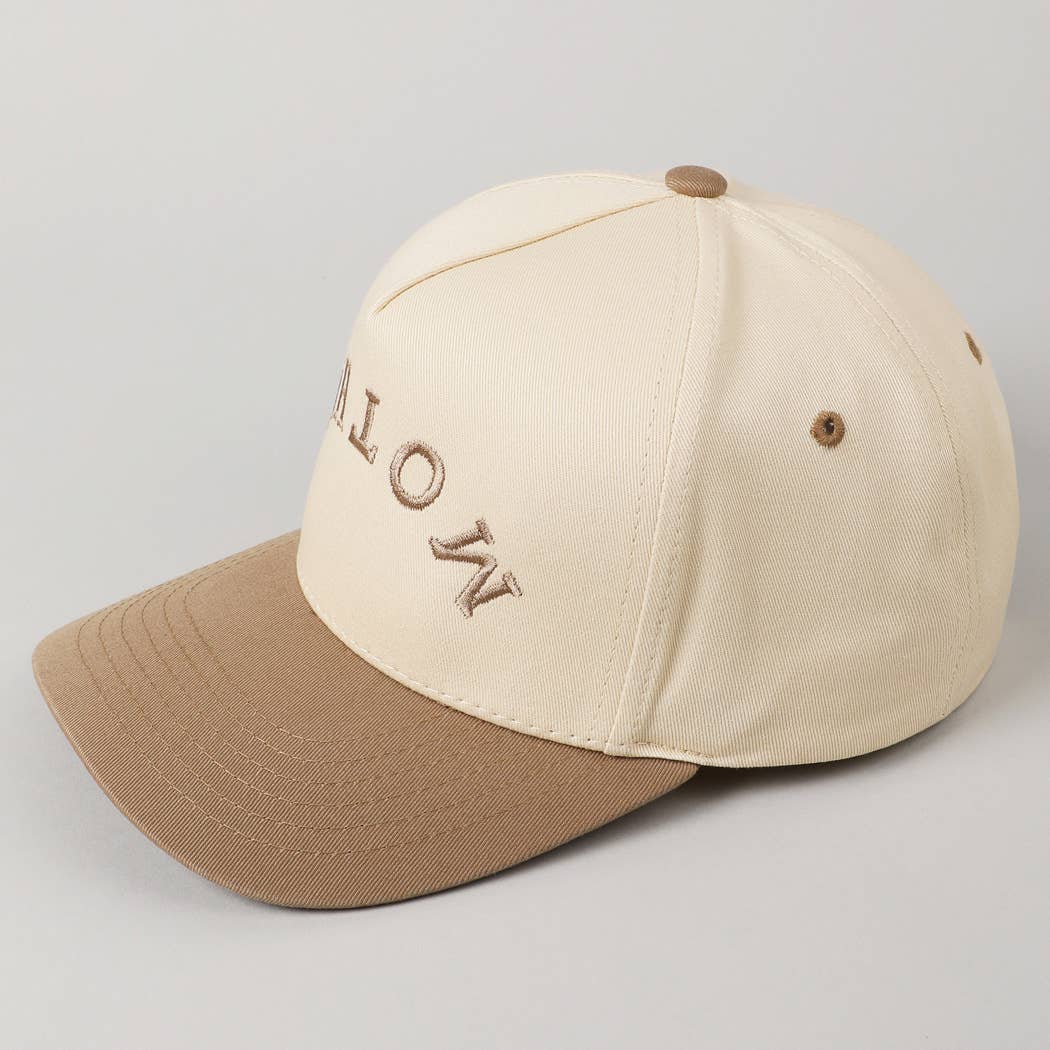 MOTHER Upside Down Cap: Beige
