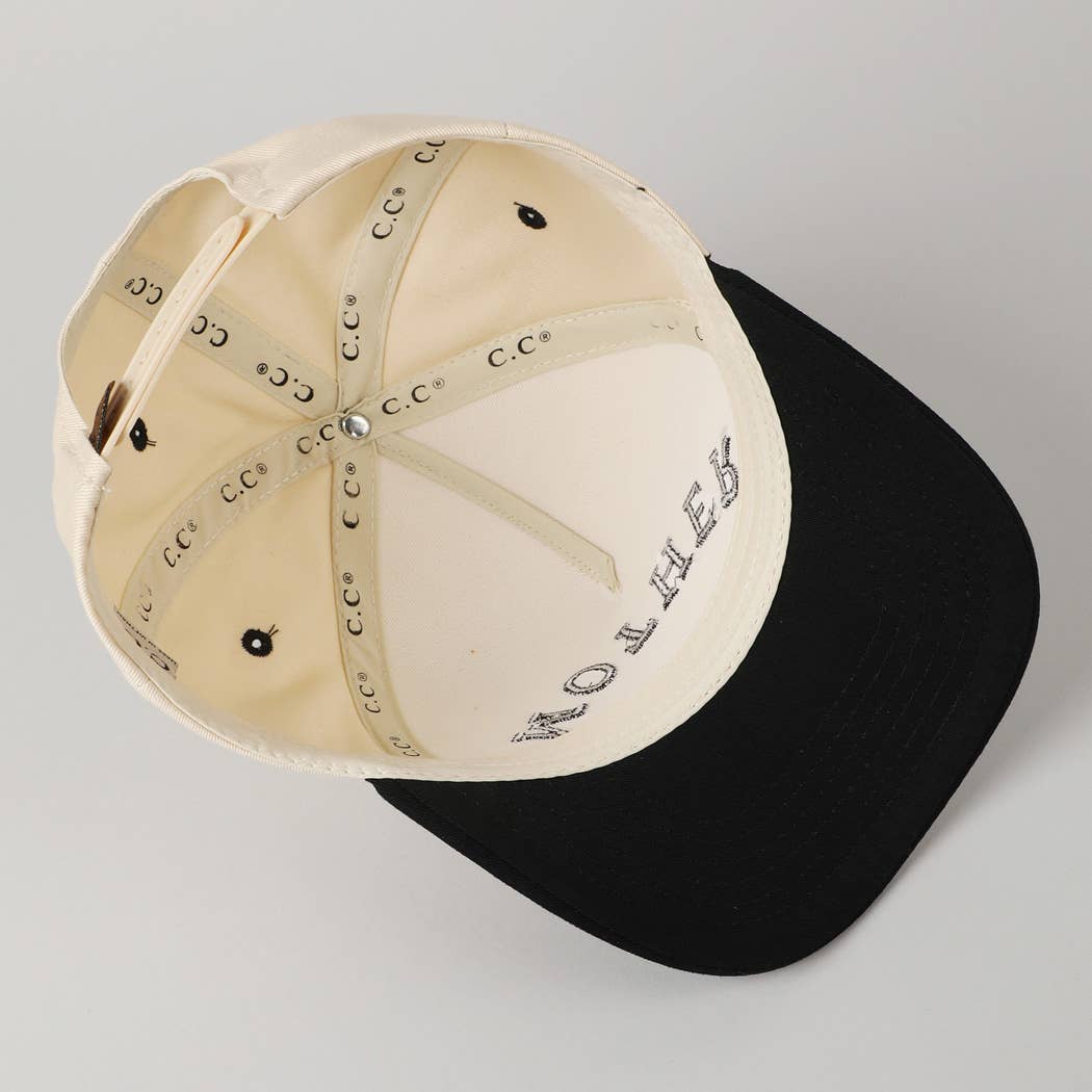 MOTHER Upside Down Cap: Black