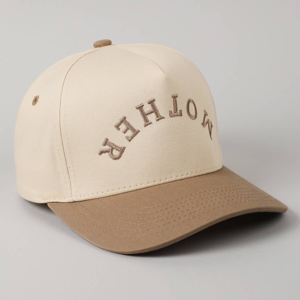 MOTHER Upside Down Cap: Beige