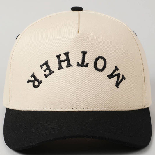 MOTHER Upside Down Cap: Black