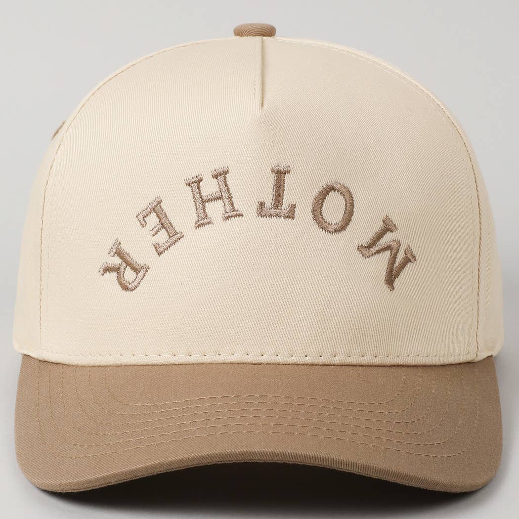 MOTHER Upside Down Cap: Beige
