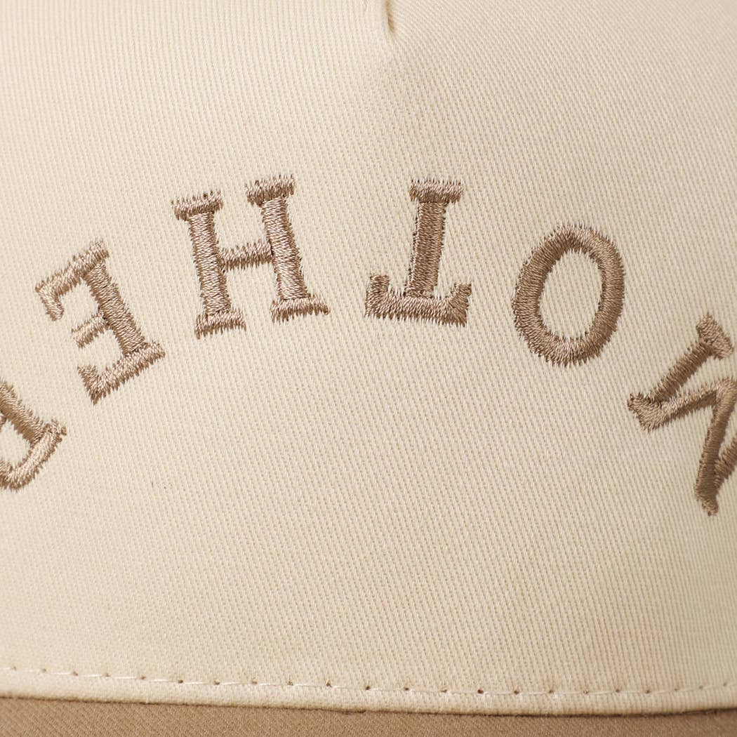 MOTHER Upside Down Cap: Beige