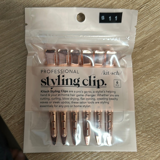 Rose Gold Styling Clip