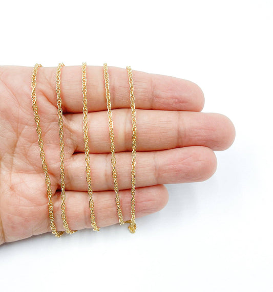 14K Gold Filled Rope Chain. 013RGF