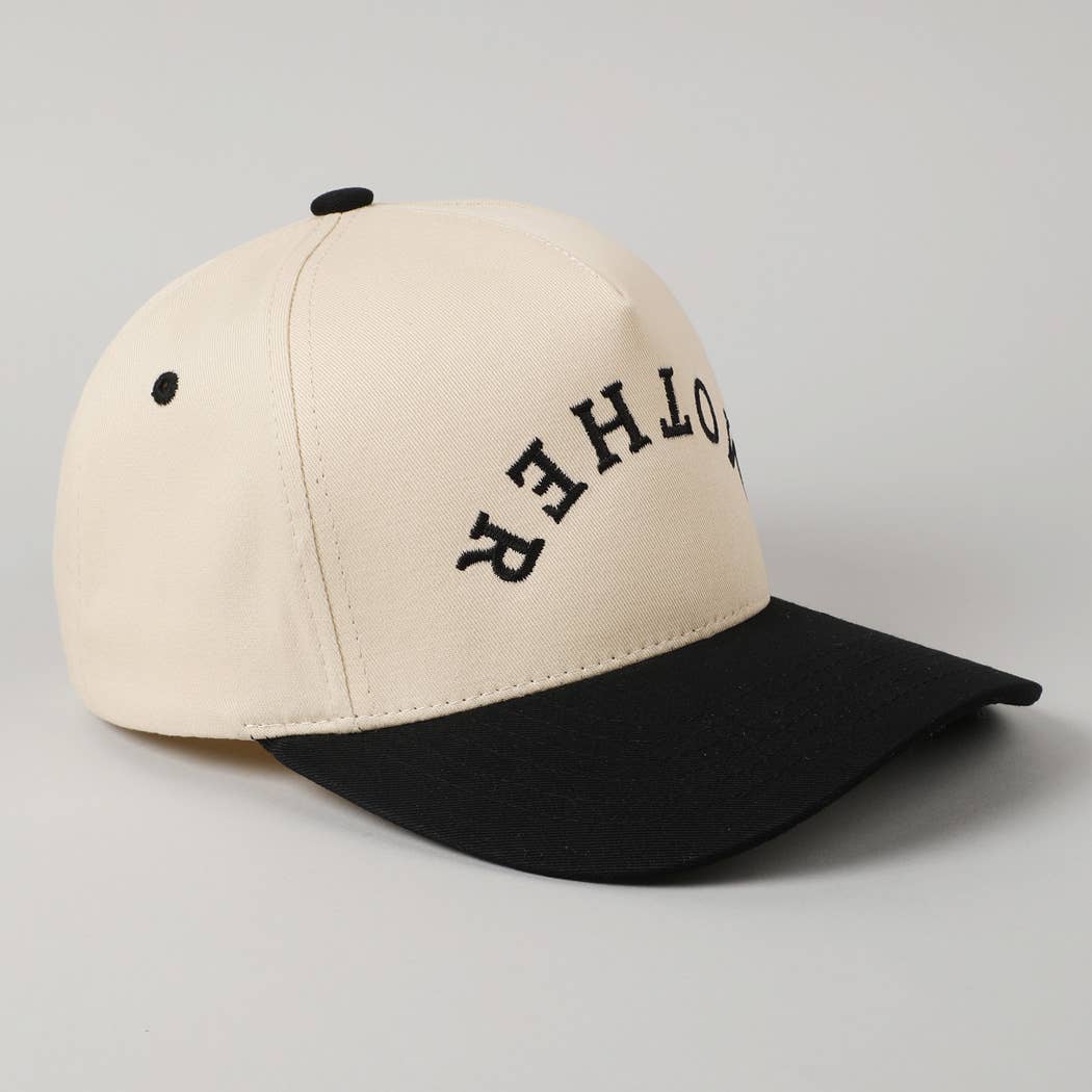 MOTHER Upside Down Cap: Black