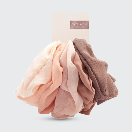 Crepe Scrunchie 5pc