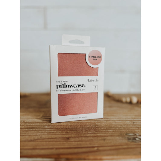 Satin Pillowcase - Terracotta